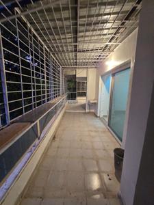 Balcony Image of 1250 Sq.ft 3 BHK Independent House for rent in Wadgaon Sheri Pune for Rs. 50000