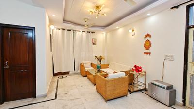 Bedroom Image of 600 Sq.ft 1 BHK Independent House for rent in Indirapuram Ghaziabad for Rs. 18000