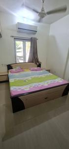 Bedroom Image of 750 Sq.ft 2 BHK Apartment / Flat for rent in Bhawani Nagar Rajkot for Rs. 20000