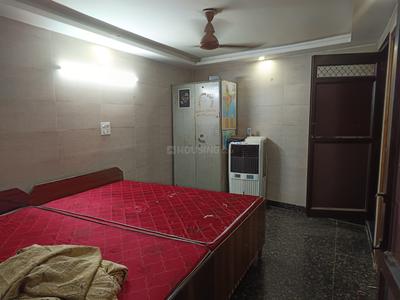 Bedroom Image of 500 Sq.ft 1 RK Builder Floor for rent in Model Town New Delhi for Rs. 13000