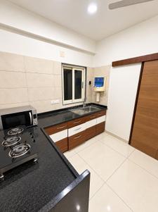 Kitchen Image of 2500 Sq.ft 3 BHK Apartment / Flat for rent in Alkapuri Vadodara for Rs. 40000