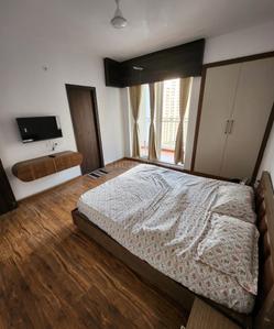 Bedroom Image of 1375 Sq.ft 3 BHK Apartment / Flat for rent in Rishita Manhattan, Gomti Nagar Extension Lucknow for Rs. 45000