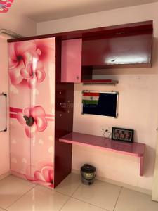 Bedroom Image of 1200 Sq.ft 2 BHK Apartment / Flat for rent in Pacifica Reflections, Vaishno Devi Circle Ahmedabad for Rs. 35000