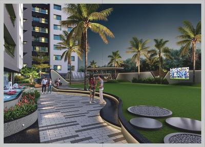 Image of 1775 Sq.ft 3 BHK Apartment / Flat for sale in Vesu, Surat for Rs. 8342500