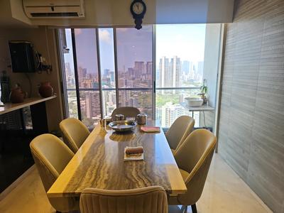 Dining Area Image of 2400 Sq.ft 3 BHK Apartment / Flat for sale in Balaji Vertu, Dadar East Mumbai for Rs. 120000000