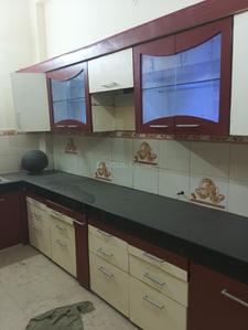 Kitchen Image of 1200 Sq.ft 2.5 BHK Duplex for sale in Limbodi Indore for Rs. 8600000