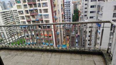 Balcony Image of 2650 Sq.ft 4 BHK Apartment / Flat for rent in Platinum The Springs, Kalamboli Navi Mumbai for Rs. 65000
