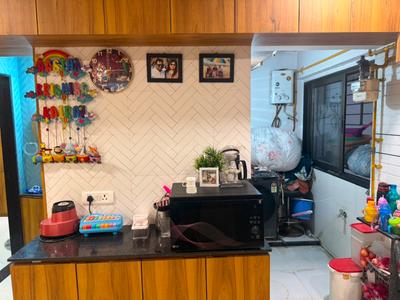 Kitchen Image of 1280 Sq.ft 2 BHK Apartment / Flat for sale in Devshree Benito, Jahangir Pura Surat for Rs. 5200000