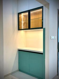 Kitchen Image of 1600 Sq.ft 3 BHK Apartment / Flat for rent in Aparna Zenon, Puppalaguda Hyderabad for Rs. 66000