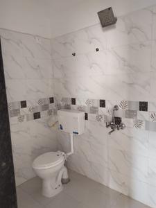 Bathroom Image of 380 Sq.ft 1 RK Independent House for rent in Kharadi Pune for Rs. 10000