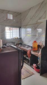 Kitchen Image of 1100 Sq.ft 2 BHK Builder Floor for rent in Gandhi Nagar Belagavi for Rs. 12500