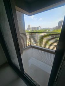 Balcony Image of 1350 Sq.ft 2 BHK Apartment / Flat for rent in Shilp Serene, Shilaj Ahmedabad for Rs. 21000