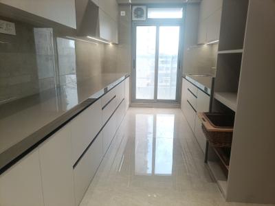 Kitchen Image of 2223 Sq.ft 3 BHK Apartment / Flat for sale in Arham Satyam Valencia, Kharghar Navi Mumbai for Rs. 35000000