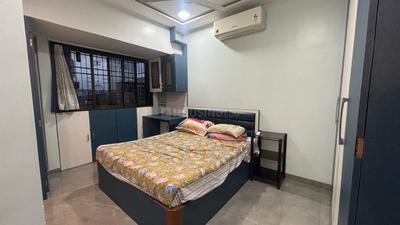 Bedroom Image of 1220 Sq.ft 2 BHK Apartment / Flat for rent in Neelkanth Residency, Seawoods Navi Mumbai for Rs. 72000
