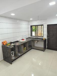 Kitchen Image of 1300 Sq.ft 3 BHK Independent House for rent in Tukwada Vapi for Rs. 12500