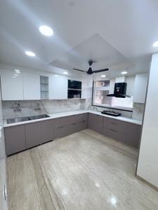 Kitchen Image of 1711 Sq.ft 3 BHK Builder Floor for rent in Preet Vihar New Delhi for Rs. 64000