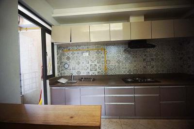 Kitchen Image of 1395 Sq.ft 3 BHK Apartment / Flat for sale in Laxmi Eternia, Narolgam Ahmedabad for Rs. 4000000