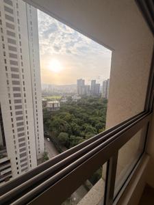 Balcony Image of 550 Sq.ft 2 BHK Apartment / Flat for rent in Piramal Vaikunth , Thane West Thane for Rs. 30000