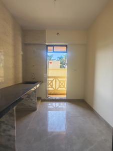 Kitchen Image of 725 Sq.ft 1 BHK Apartment / Flat for rent in Mandar Maple Enclave, Kalwa Thane for Rs. 23500