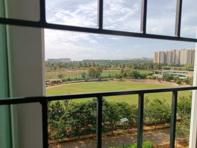 Balcony Image of 1080 Sq.ft 2 BHK Apartment / Flat for rent in Brigade Orchards, Boodihal Bengaluru for Rs. 35000