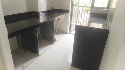 Kitchen Image of 600 Sq.ft 1.5 BHK Apartment / Flat for rent in Runwal Gardens, Dombivli East Thane for Rs. 15000
