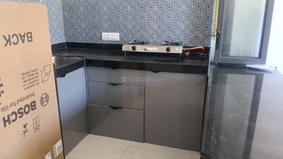 Kitchen Image of 450 Sq.ft 1 BHK Apartment / Flat for rent in Lodha Quality Home Tower 6, Thane West Thane for Rs. 27000