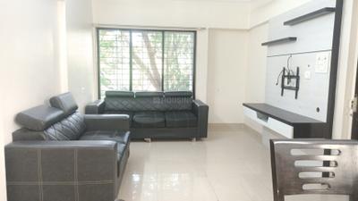 Living Room Image of 1350 Sq.ft 3 BHK Apartment / Flat for rent in Kothrud Pune for Rs. 60000