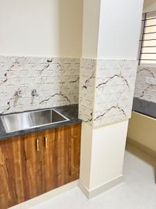 Kitchen Image of 1200 Sq.ft 2 BHK Apartment / Flat for rent in Mathikere Bengaluru for Rs. 26000