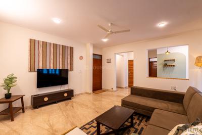 Living Room Image of 2400 Sq.ft 3 BHK Apartment / Flat for rent in Koramangala Bengaluru for Rs. 135000