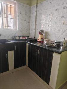 Kitchen Image of 350 Sq.ft 1 BHK Independent House for rent in Mahadevapura Bengaluru for Rs. 24000