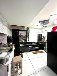 Kitchen Image of 2200 Sq.ft 3 BHK Apartment / Flat for rent in Memnagar Ahmedabad for Rs. 45000