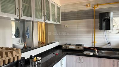 Kitchen Image of 1215 Sq.ft 2 BHK Apartment / Flat for rent in Samved Alpine Heights, Navrangpura Ahmedabad for Rs. 32000