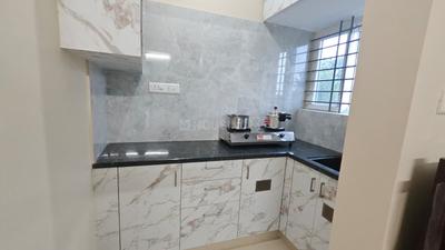 Kitchen Image of 550 Sq.ft 1 BHK Builder Floor for rent in Kodathi Bengaluru for Rs. 19000