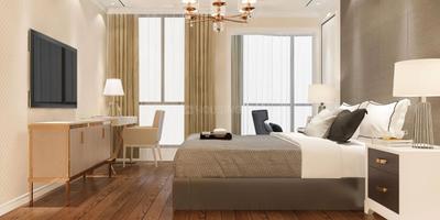 Bedroom Image of 1387 Sq.ft 3 BHK Apartment / Flat for sale in Kottivakkam Chennai for Rs. 24200000