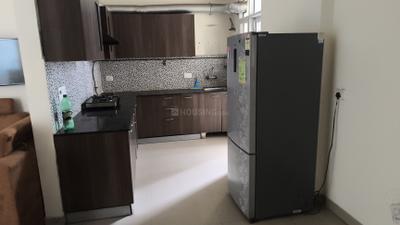 Kitchen Image of 1500 Sq.ft 3 BHK Apartment / Flat for rent in JM Aroma, Sector 75 Noida for Rs. 45000