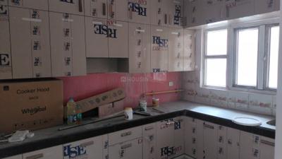 Kitchen Image of 1850 Sq.ft 3.5 BHK Apartment / Flat for sale in UPAVP Ganga Yamuna And Hindon Enclave, Siddharth Vihar Ghaziabad for Rs. 18700000