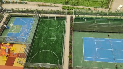 Balcony Image of 1210 Sq.ft 3 BHK Apartment / Flat for rent in Kohinoor Sportsville, Maan Pune for Rs. 33500