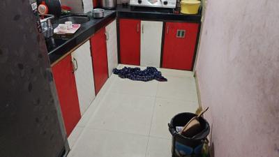 Kitchen Image of 585 Sq.ft 1 BHK Apartment / Flat for sale in Pinnacle Blossom, Kalamboli Navi Mumbai for Rs. 4300000