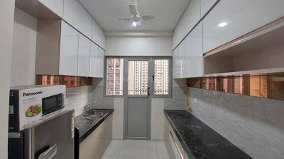 Kitchen Image of 1205 Sq.ft 2 BHK Apartment / Flat for rent in Adani Aster Phase 1, Vaishno Devi Circle Ahmedabad for Rs. 41000