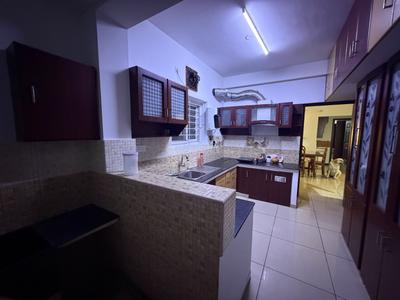 Kitchen Image of 1900 Sq.ft 3 BHK Apartment / Flat for rent in Royal Exotica, Ganapathy Coimbatore for Rs. 60000