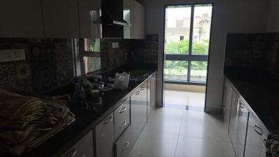 Kitchen Image of 1350 Sq.ft 3 BHK Apartment / Flat for rent in Nayapalli Bhubaneswar for Rs. 38000