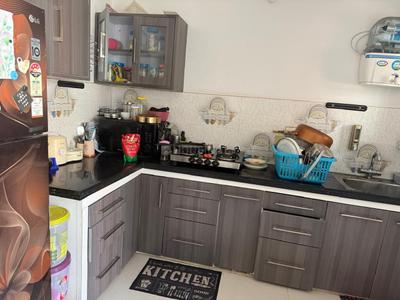 Kitchen Image of 1500 Sq.ft 3 BHK Apartment / Flat for rent in Satya Prakash Nice Space, Gandhinagar Bhopal for Rs. 20000