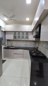 Kitchen Image of 1527 Sq.ft 3 BHK Apartment / Flat for rent in Adani Amogha, Shantigram Ahmedabad for Rs. 58000
