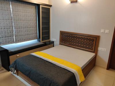 Bedroom Image of 1900 Sq.ft 3 BHK Apartment / Flat for rent in L And T Raintree Boulevard, Sahakara Nagar Bengaluru for Rs. 85000