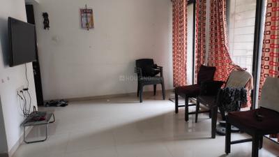 Living Room Image of 790 Sq.ft 1.5 BHK Apartment / Flat for rent in Long Island, Charholi Budruk Pune for Rs. 23000