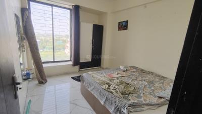 Bedroom Image of 1050 Sq.ft 2 BHK Apartment / Flat for rent in Chugh Palazzo Park Residency, Lasudia Mori Indore for Rs. 32000