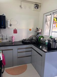 Kitchen Image of 1250 Sq.ft 2 BHK Apartment / Flat for rent in Manikonda Hyderabad for Rs. 32000