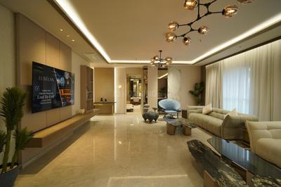 Hall Image of 1877 Sq.ft 4 BHK Apartment / Flat for sale in Adani Ten BKC, Bandra East Mumbai for Rs. 122000000