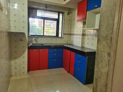 Kitchen Image of 550 Sq.ft 1 BHK Apartment / Flat for rent in Bhumiraj Woods, Kharghar Navi Mumbai for Rs. 23000