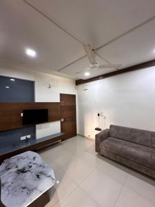Hall Image of 600 Sq.ft 3 BHK Apartment / Flat for rent in V V Akshat Paradise, Sargasan Gandhinagar for Rs. 35000